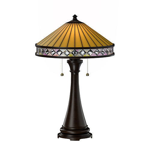 Quoizel Bowing Table Lamp 3D model