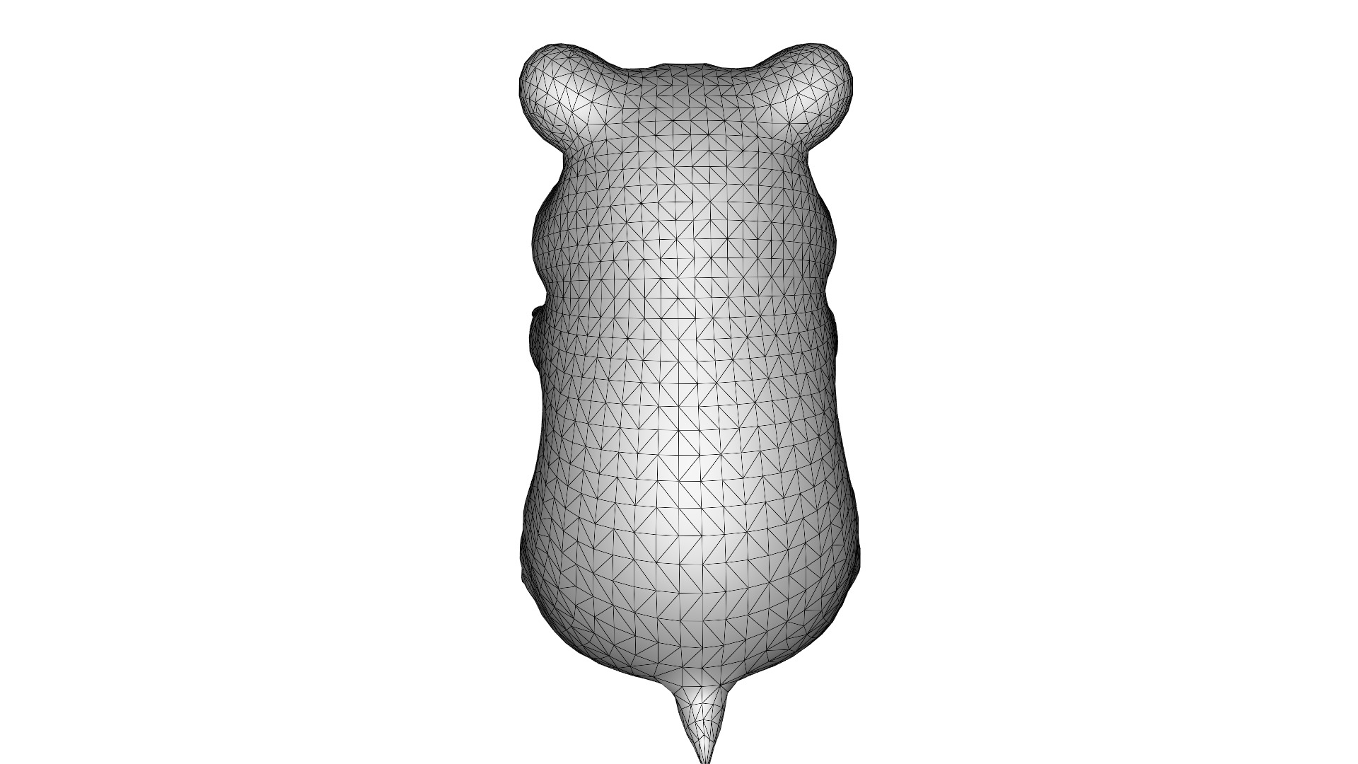 Hamsley the Adventurous Hamster Low-poly 3D model_9