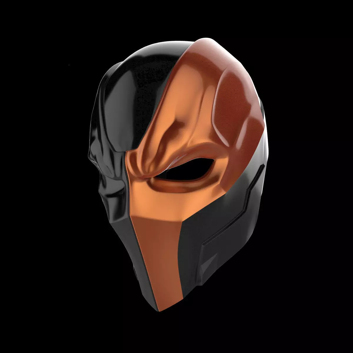 Deathstroke Helmet 3D Model Ready to Print 3D print model_0
