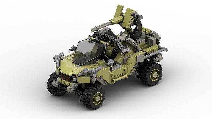 MocBricks3D - Lego Warthog 3D print model