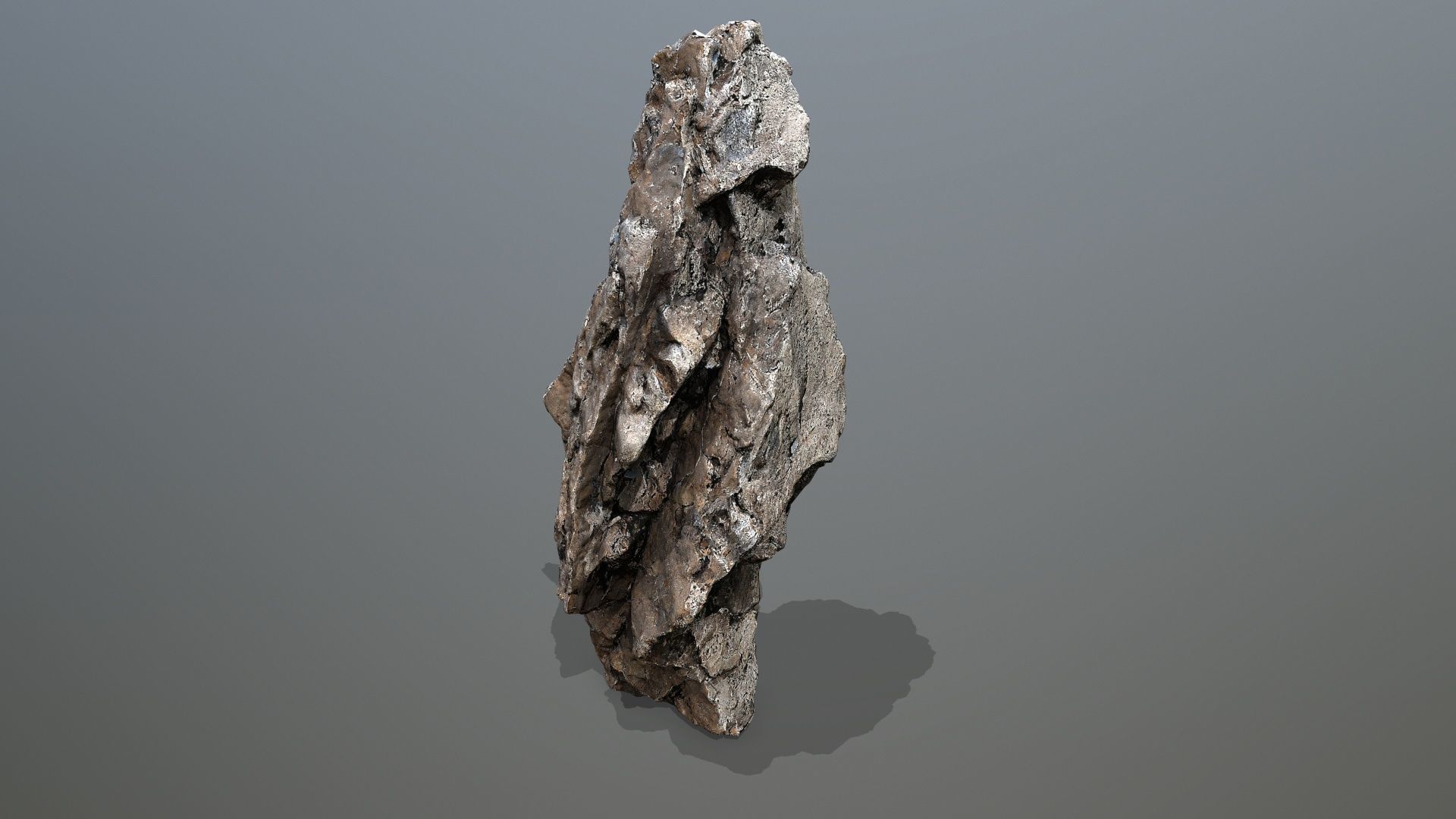 cliff rocks   Low-poly 3D model_23