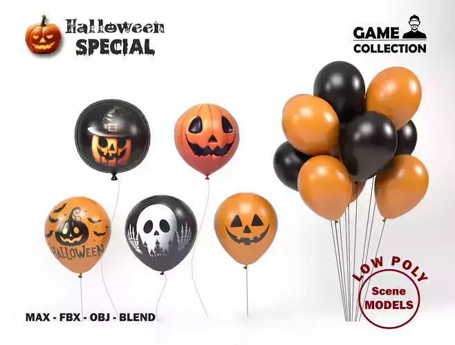Halloween ballons
