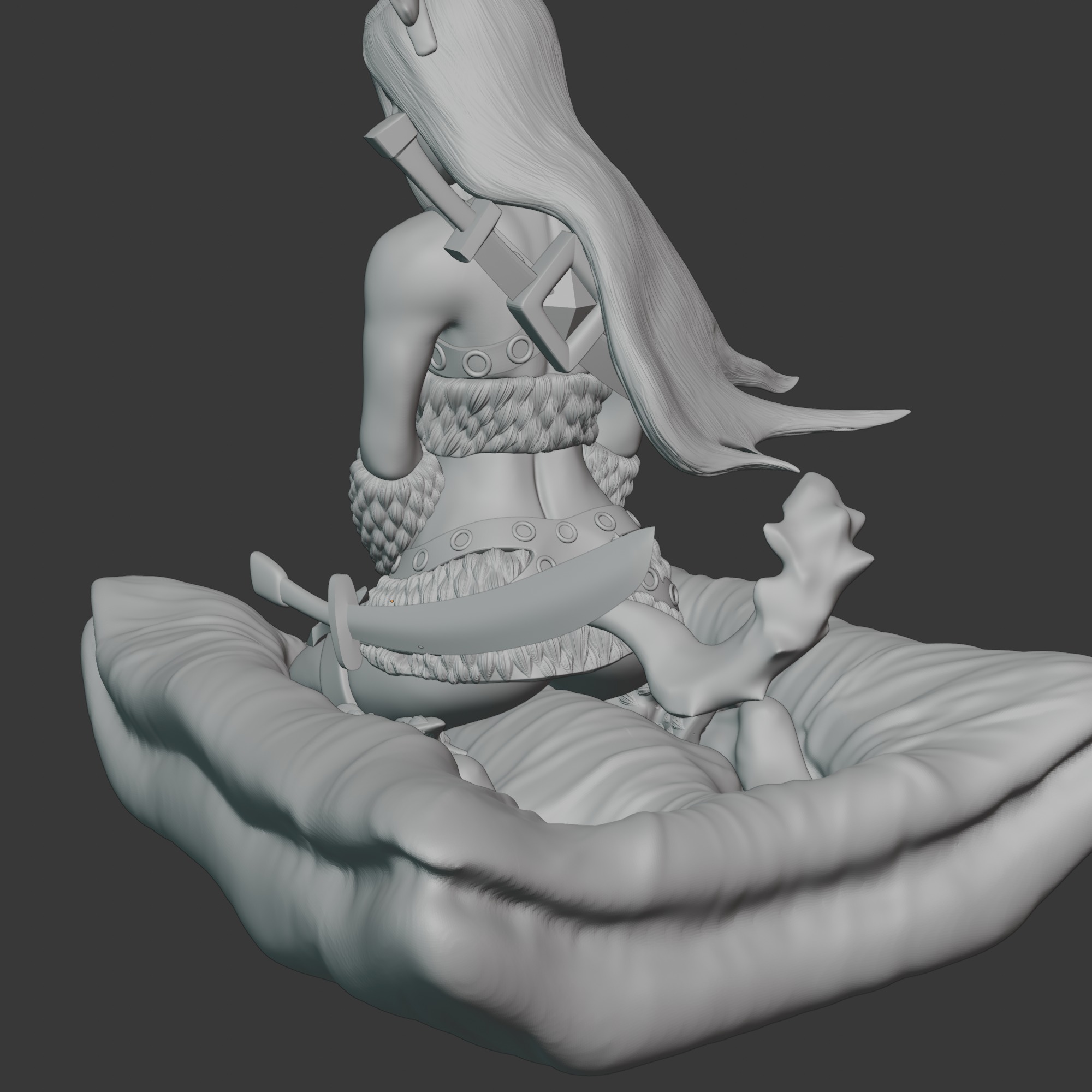 Kitty Cat Katarina From League of Legends Ready For Printing 3D print model_8