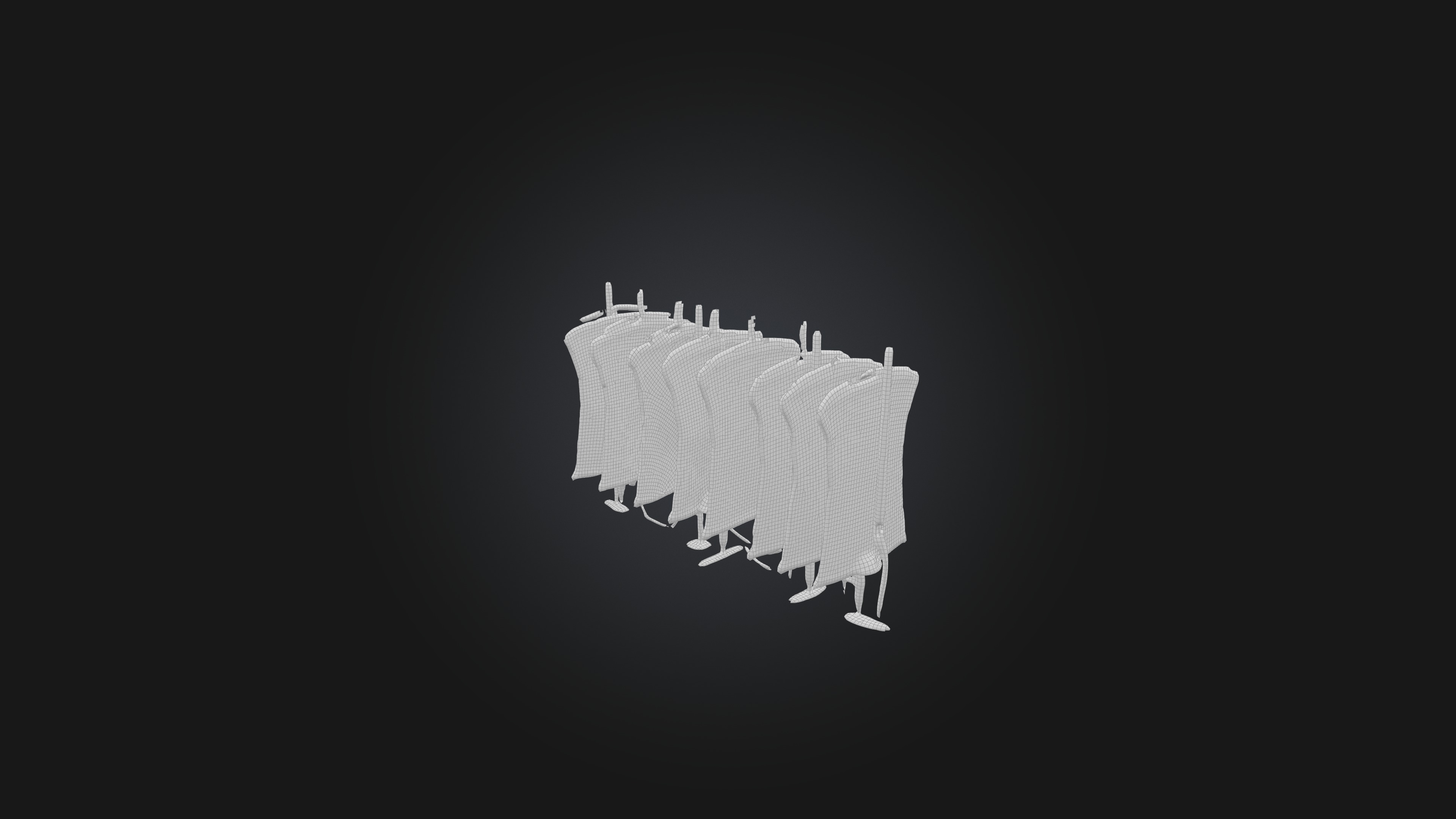Blood Bags Low-poly 3D model_1