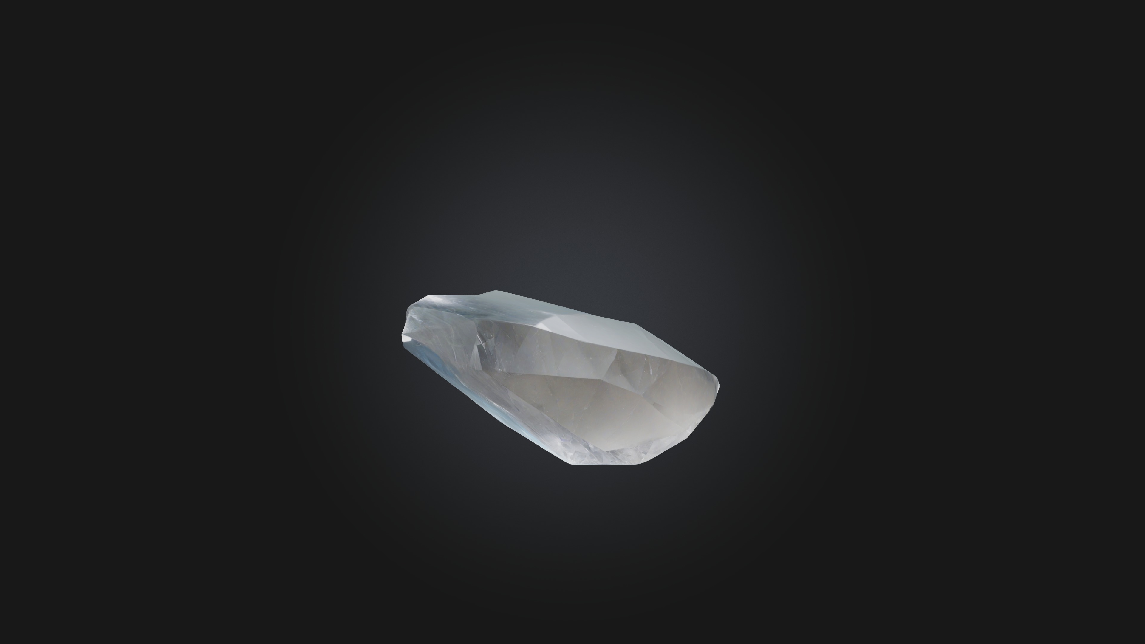 Crystal Shard Low-poly 3D model_3