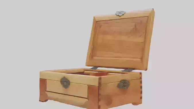 Handcrafted Wooden Jewelry Box