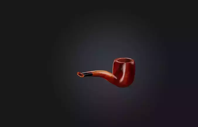 Handcrafted Wooden Pipe