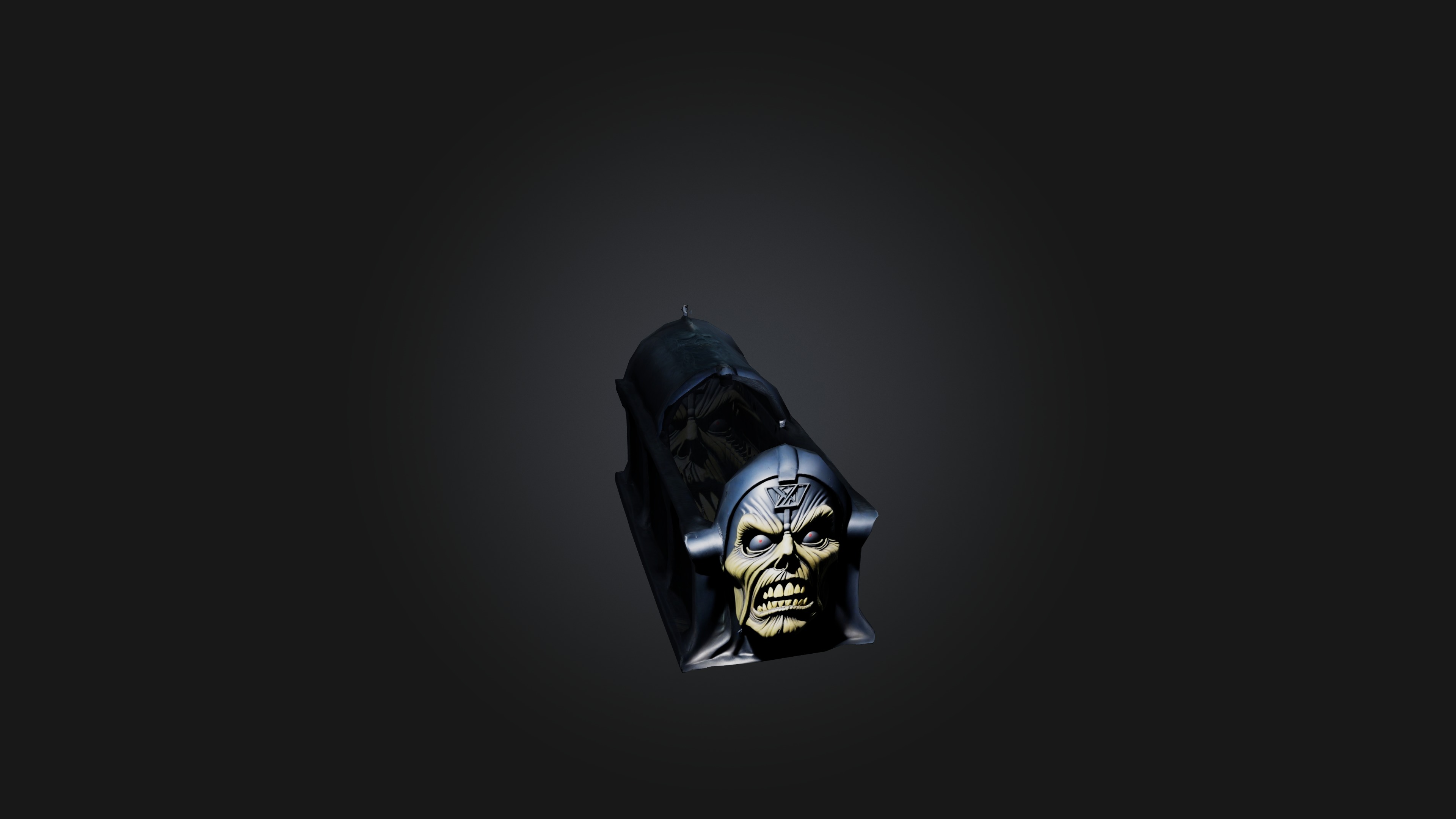 Iron Maiden Low-poly 3D model_3