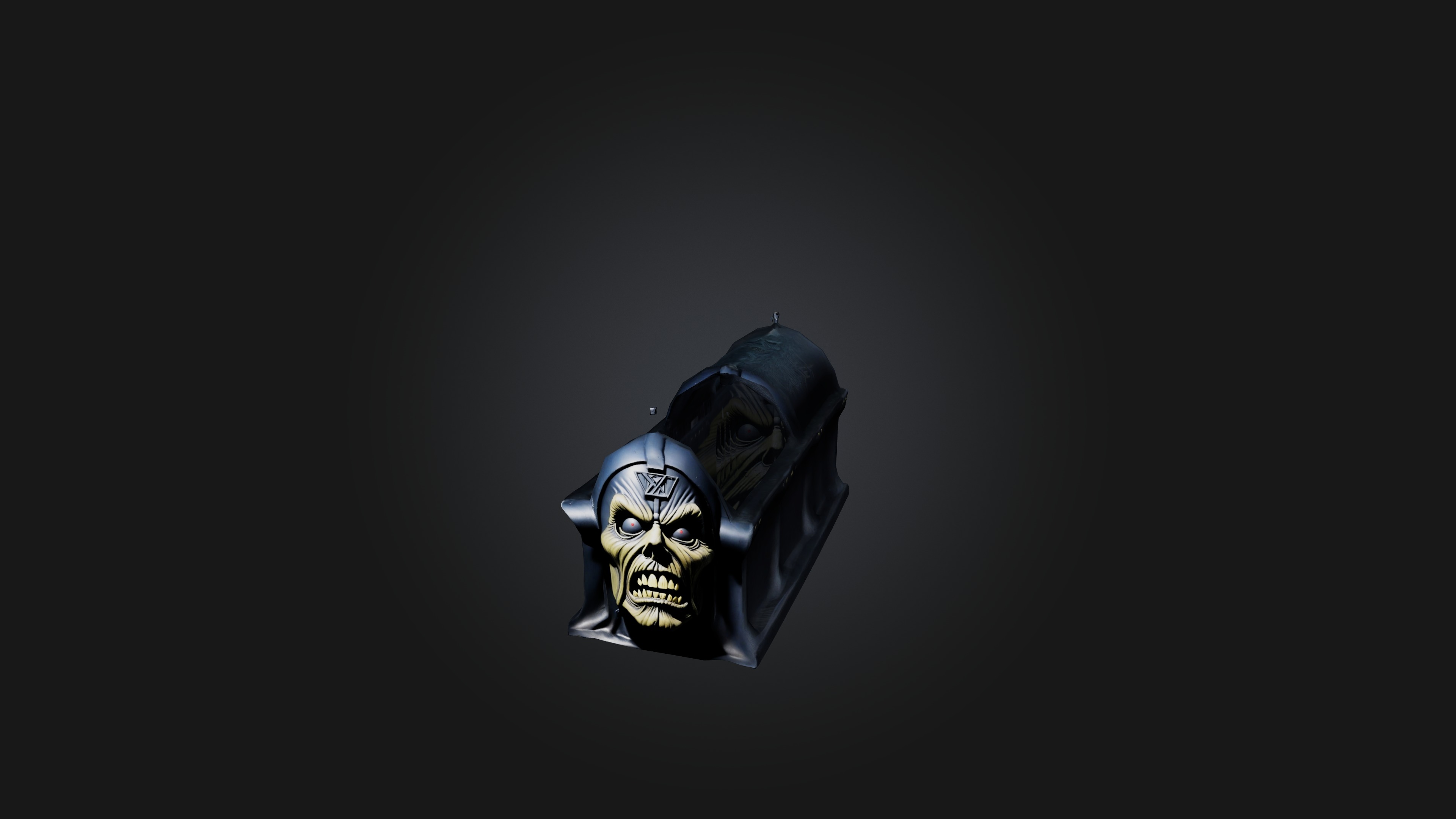 Iron Maiden Low-poly 3D model_2