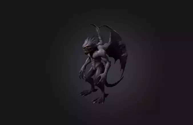 Monster Low-poly 3D model