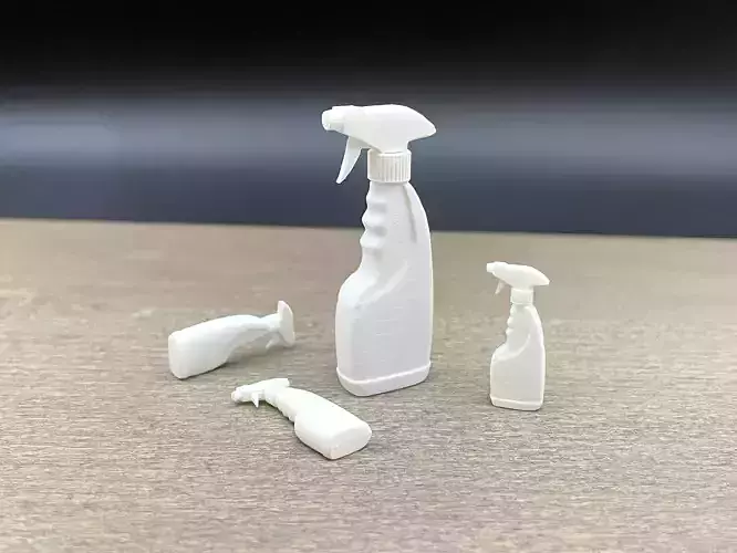 Spray Bottle 3D print model
