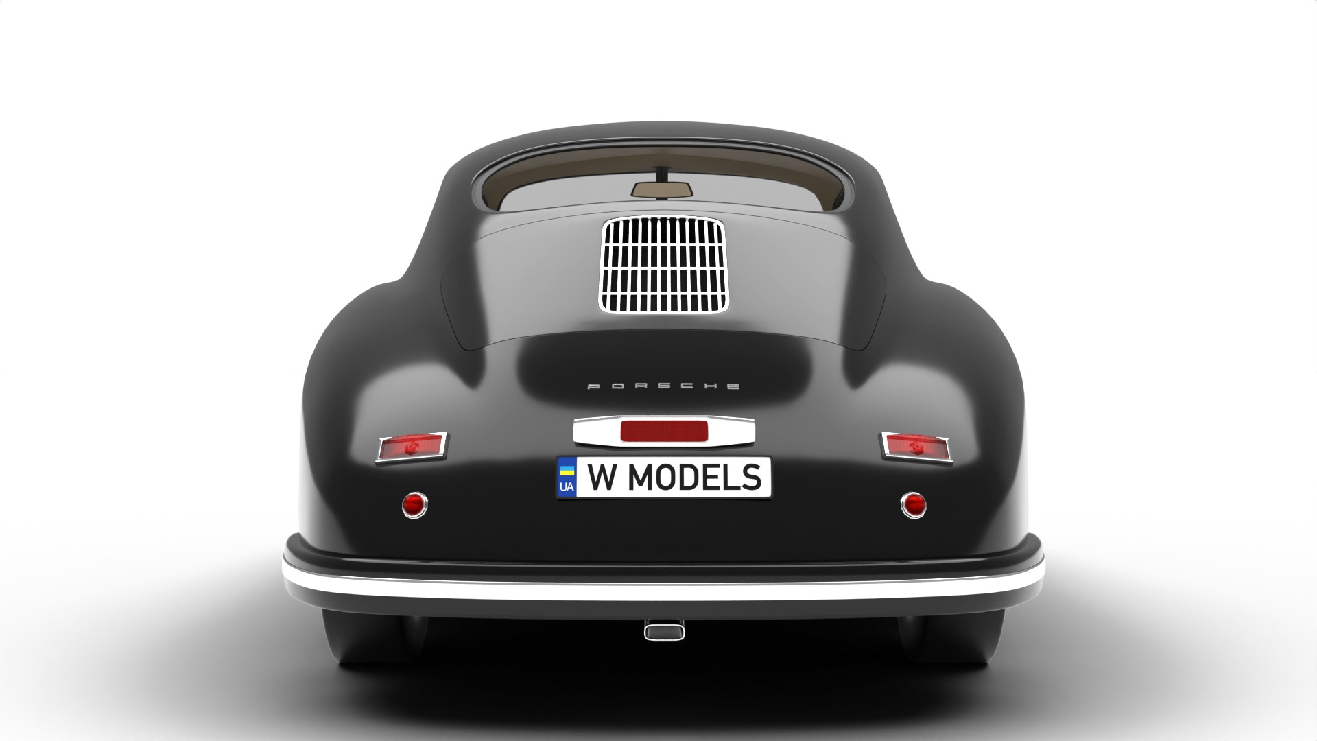 Porsche 356 1300 1952 3d model 3D model_13