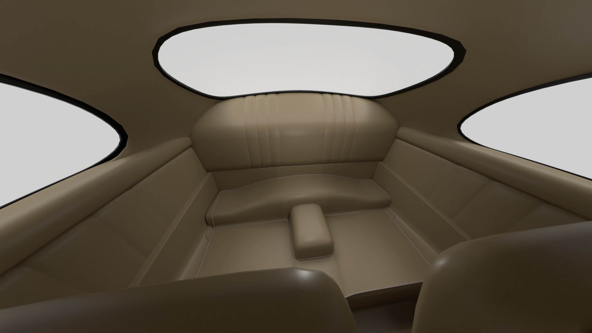Porsche 356 1300 1952 3d model 3D model_22