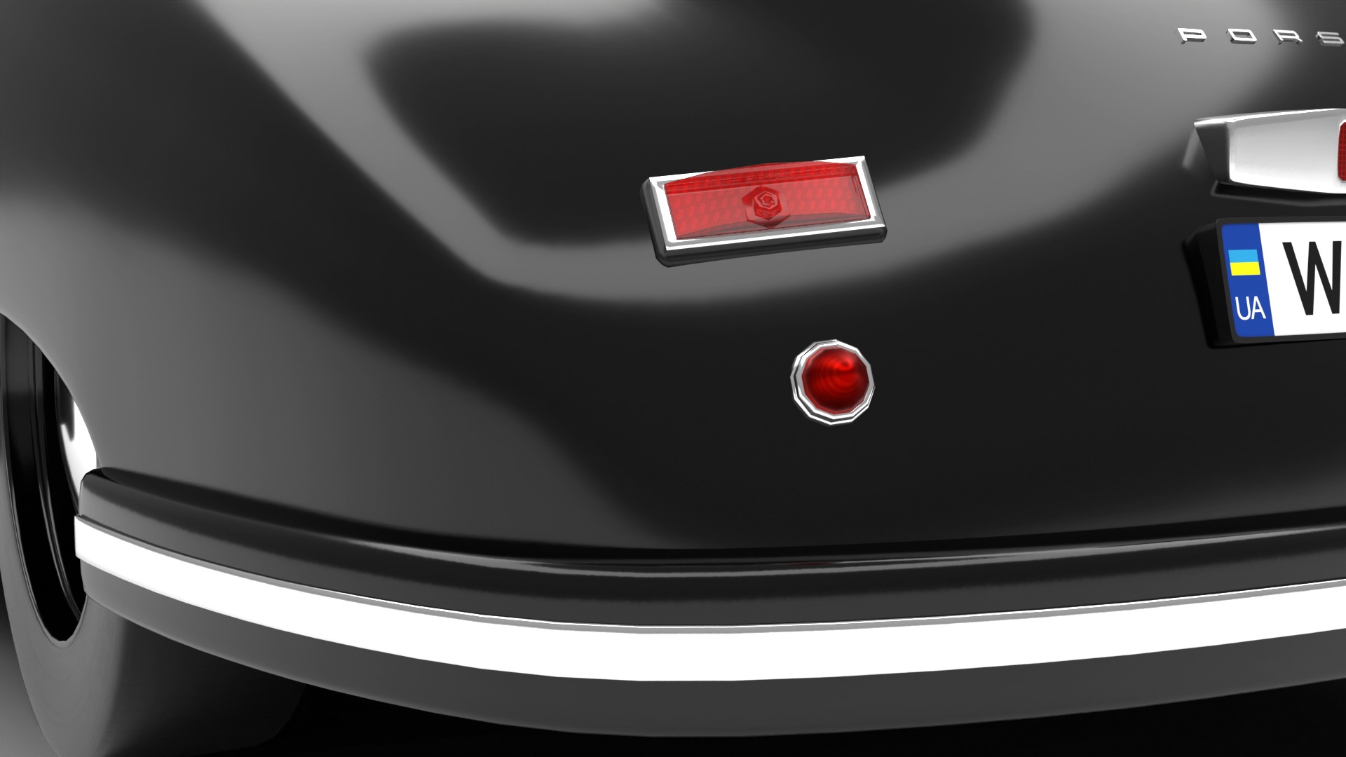 Porsche 356 1300 1952 3d model 3D model_16