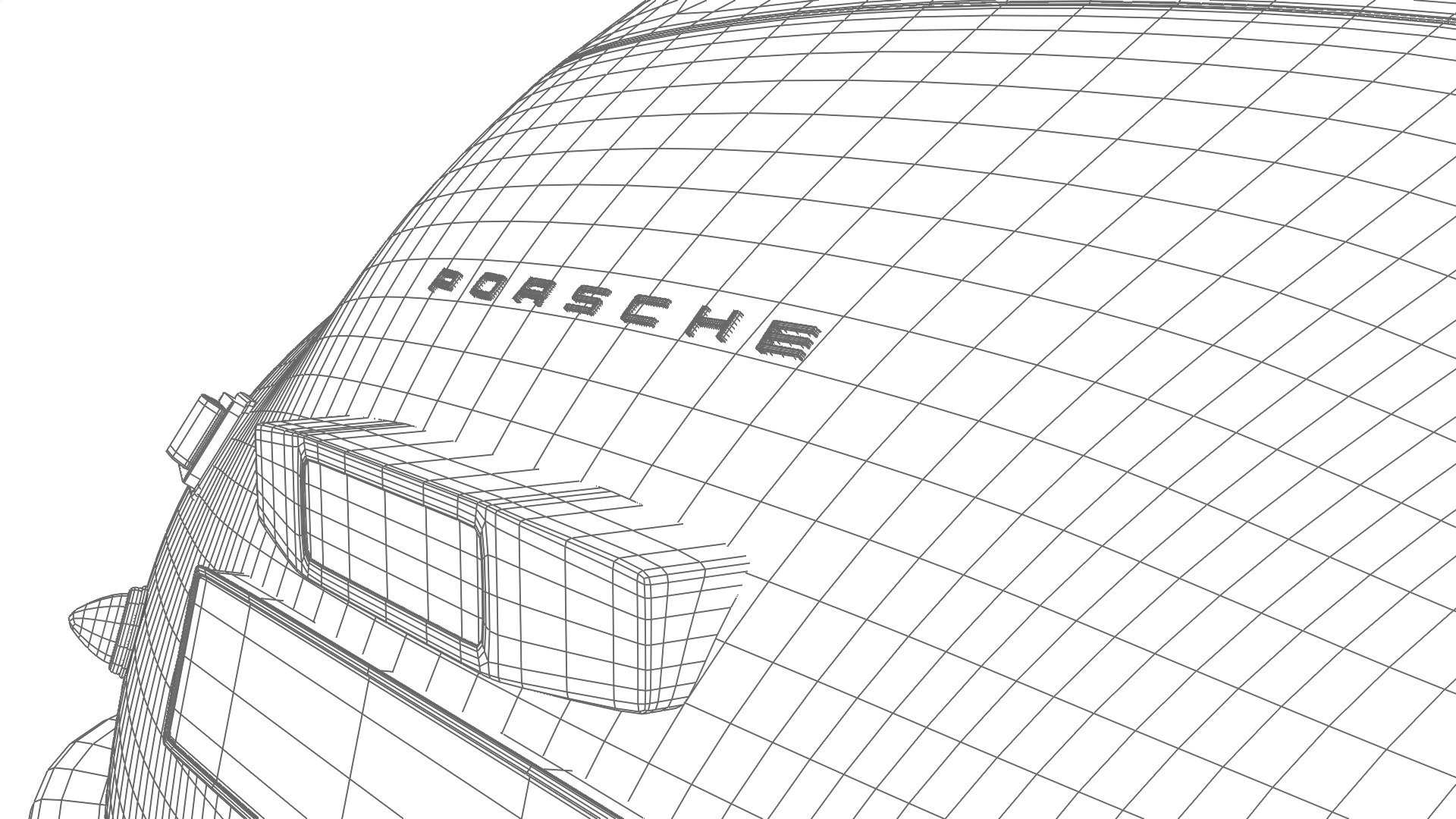 Porsche 356 1300 1952 3d model 3D model_40