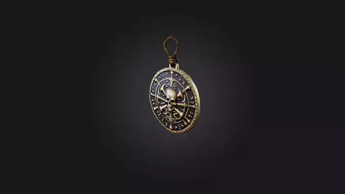Pirates Medallion 3D model