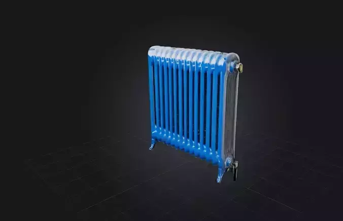 Radiator Low-poly 3D model
