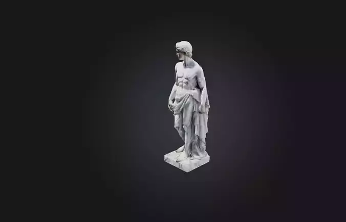 Realistic Marble Statue