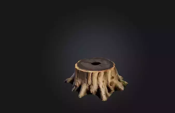 Realistic Tree Stump