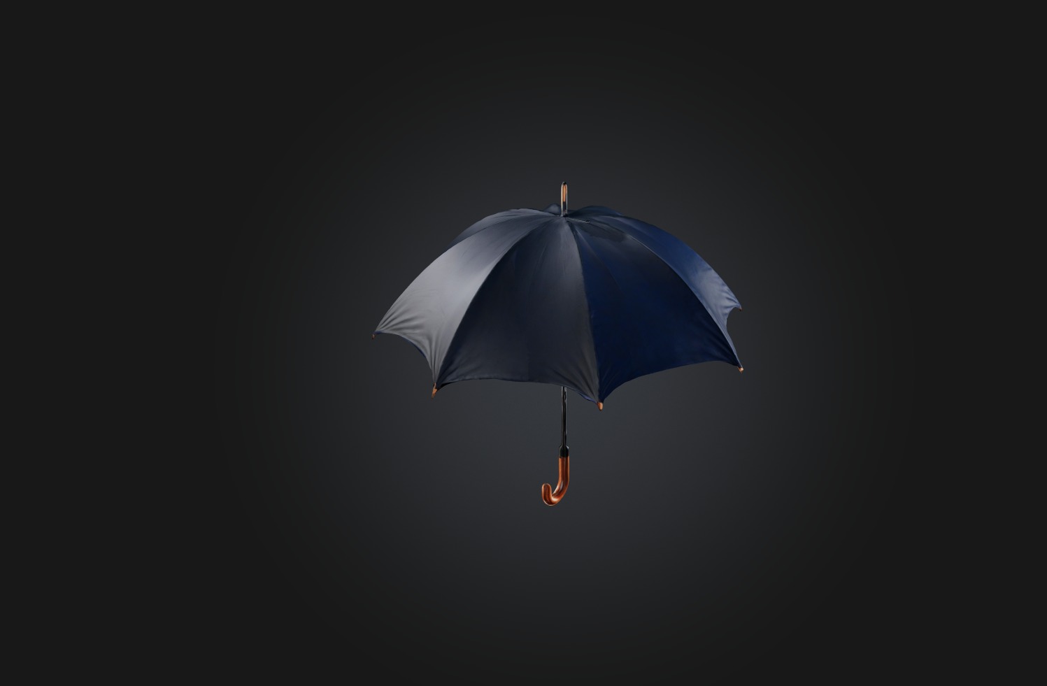 Realistic Umbrella Low-poly 3D model_4