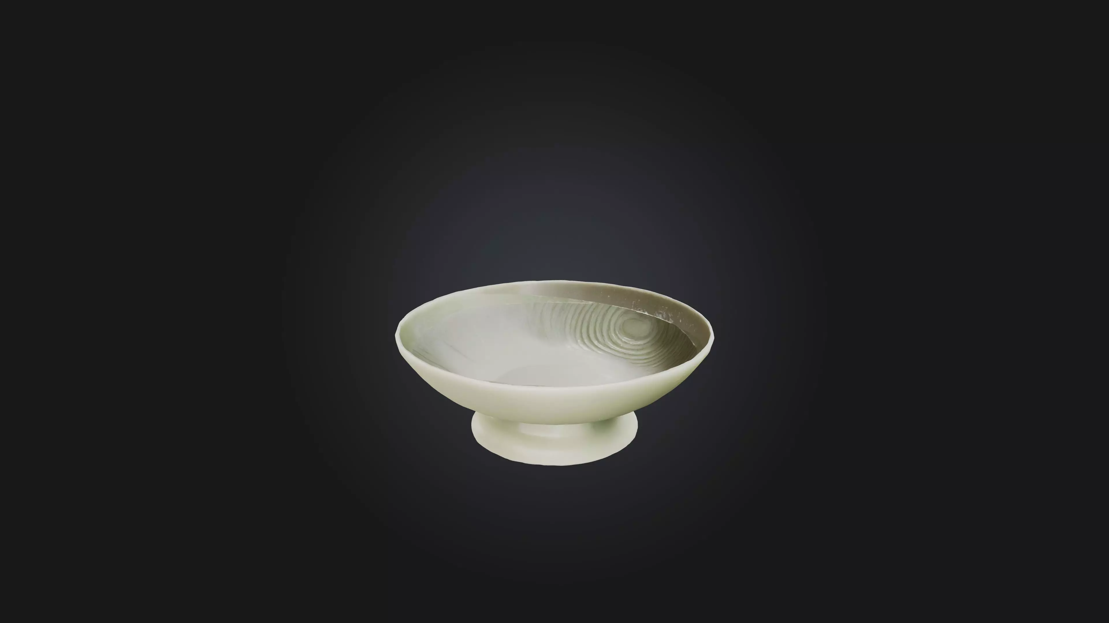 Soap Dish Low-poly 3D model_0