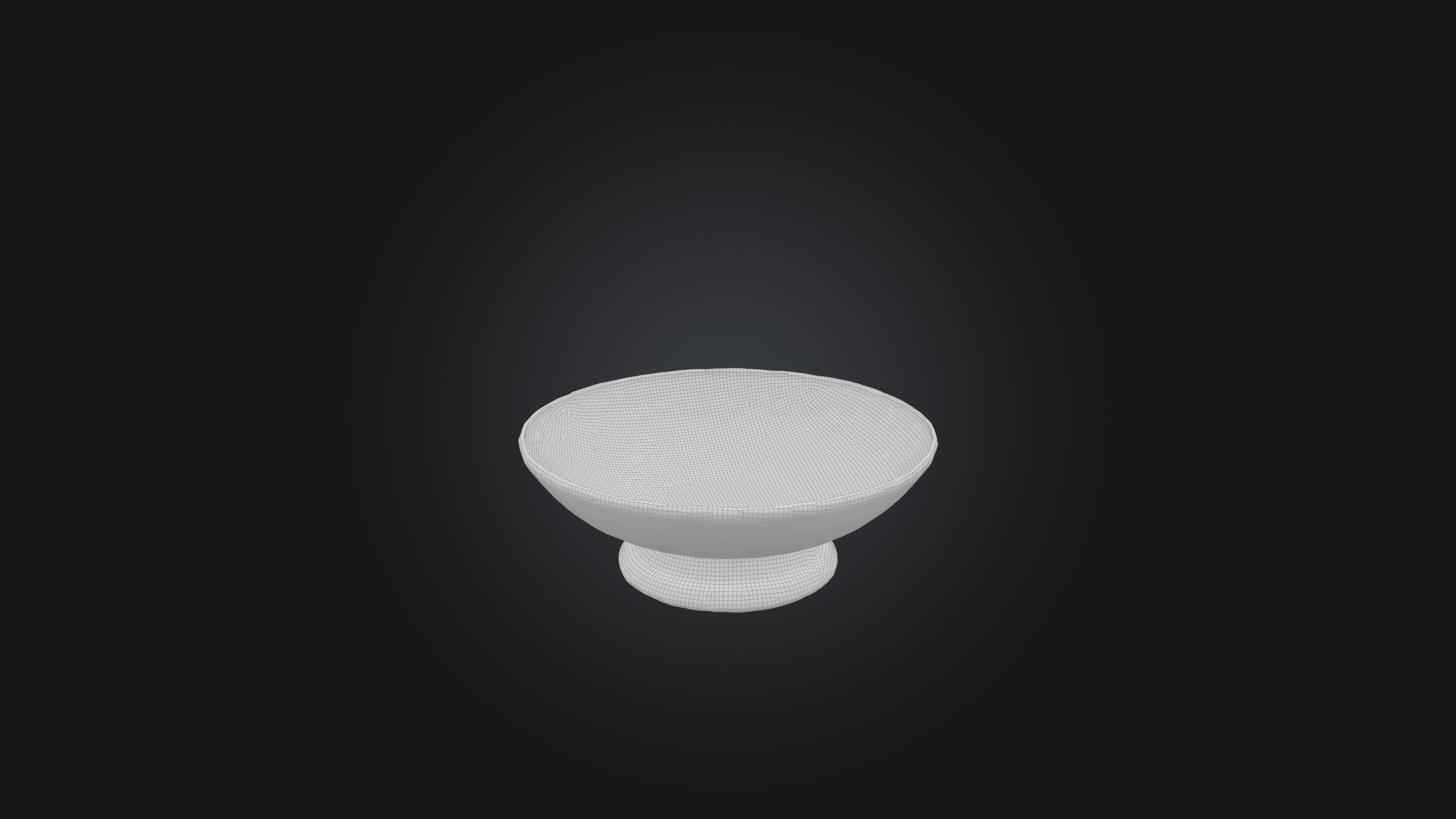 Soap Dish Low-poly 3D model_1