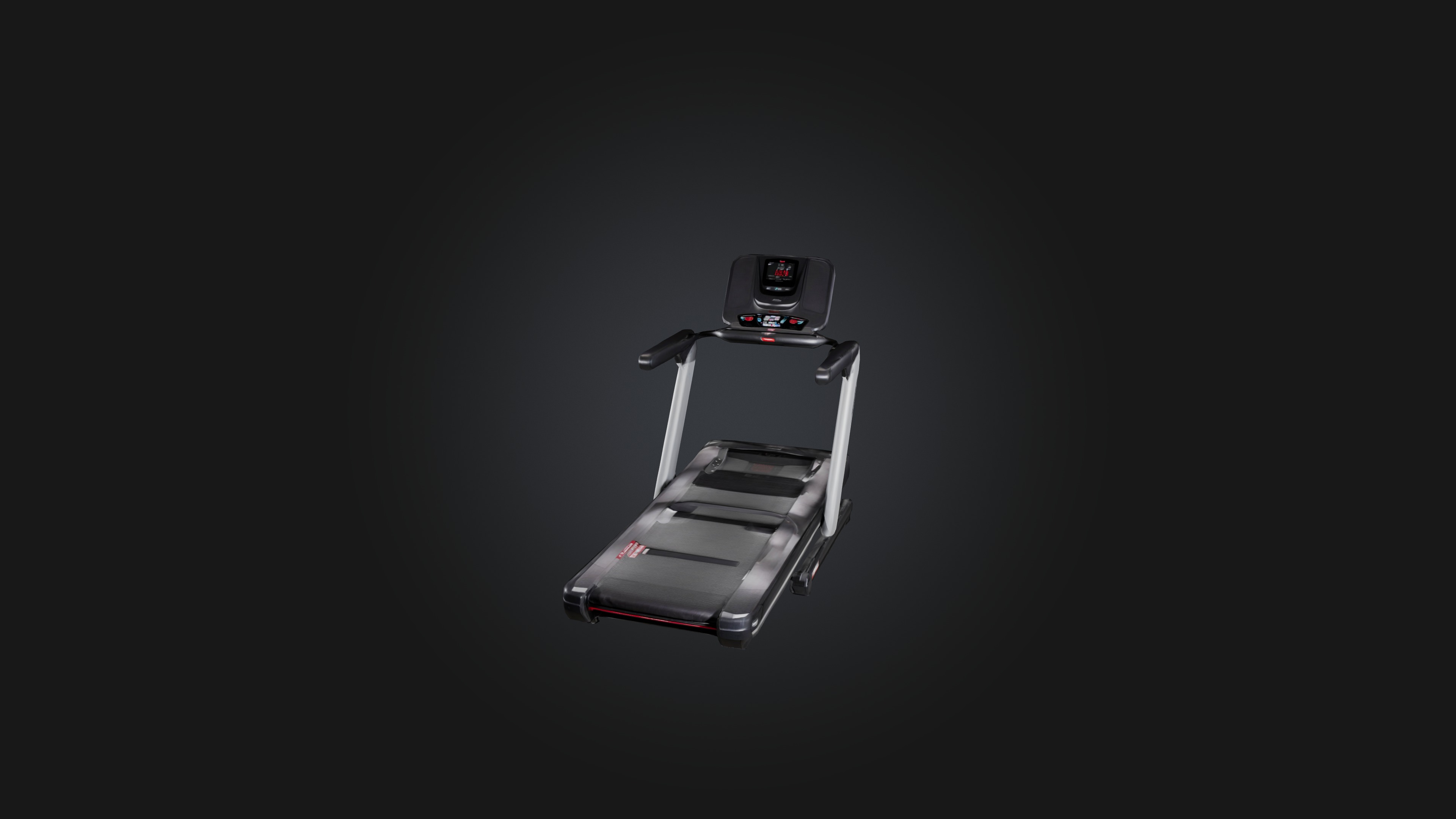 Treadmill Low-poly 3D model_2