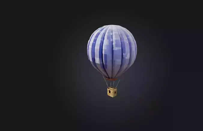 Voxel Air Balloon