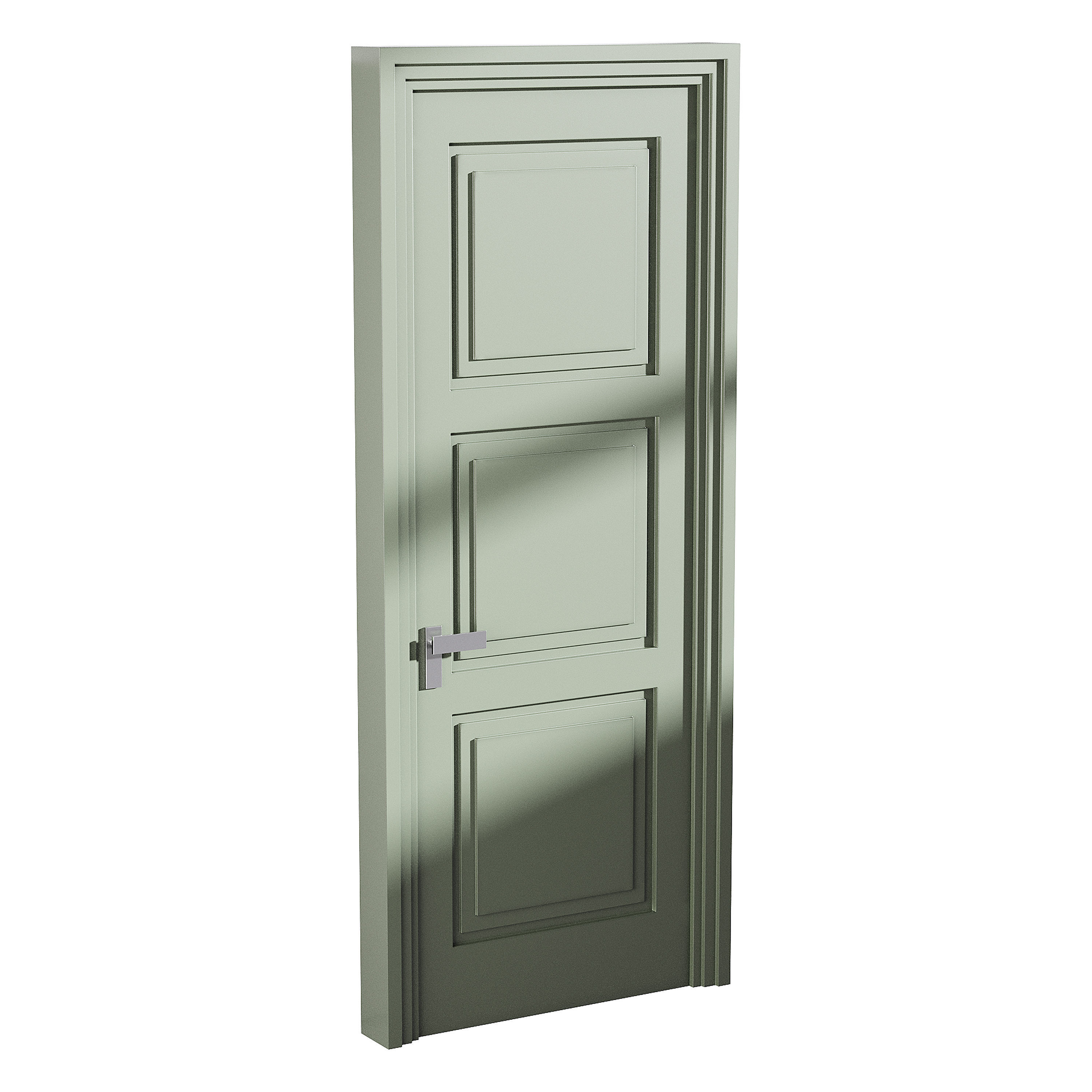 Modern entrance door 82 3D model_10