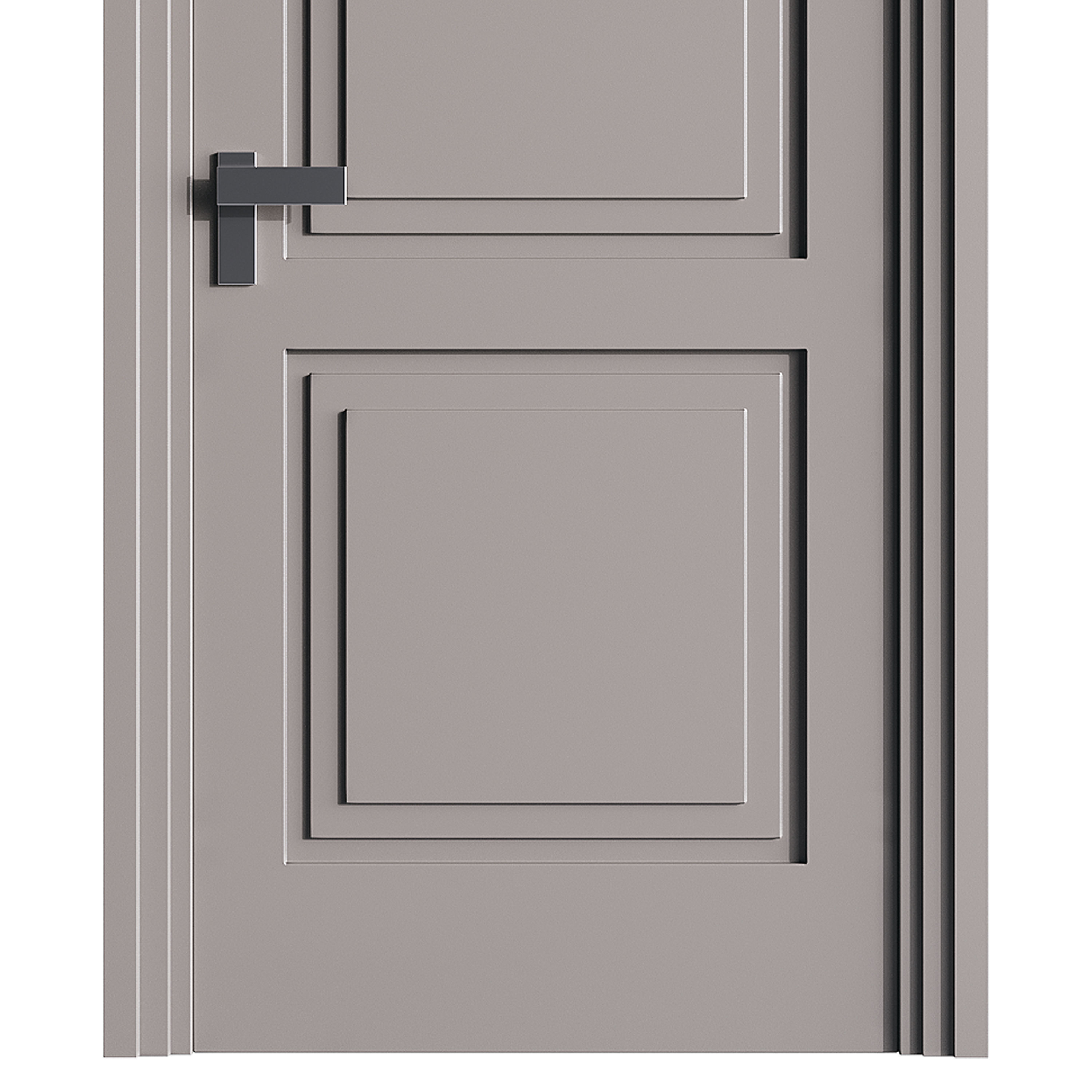 Modern entrance door 82 3D model_4