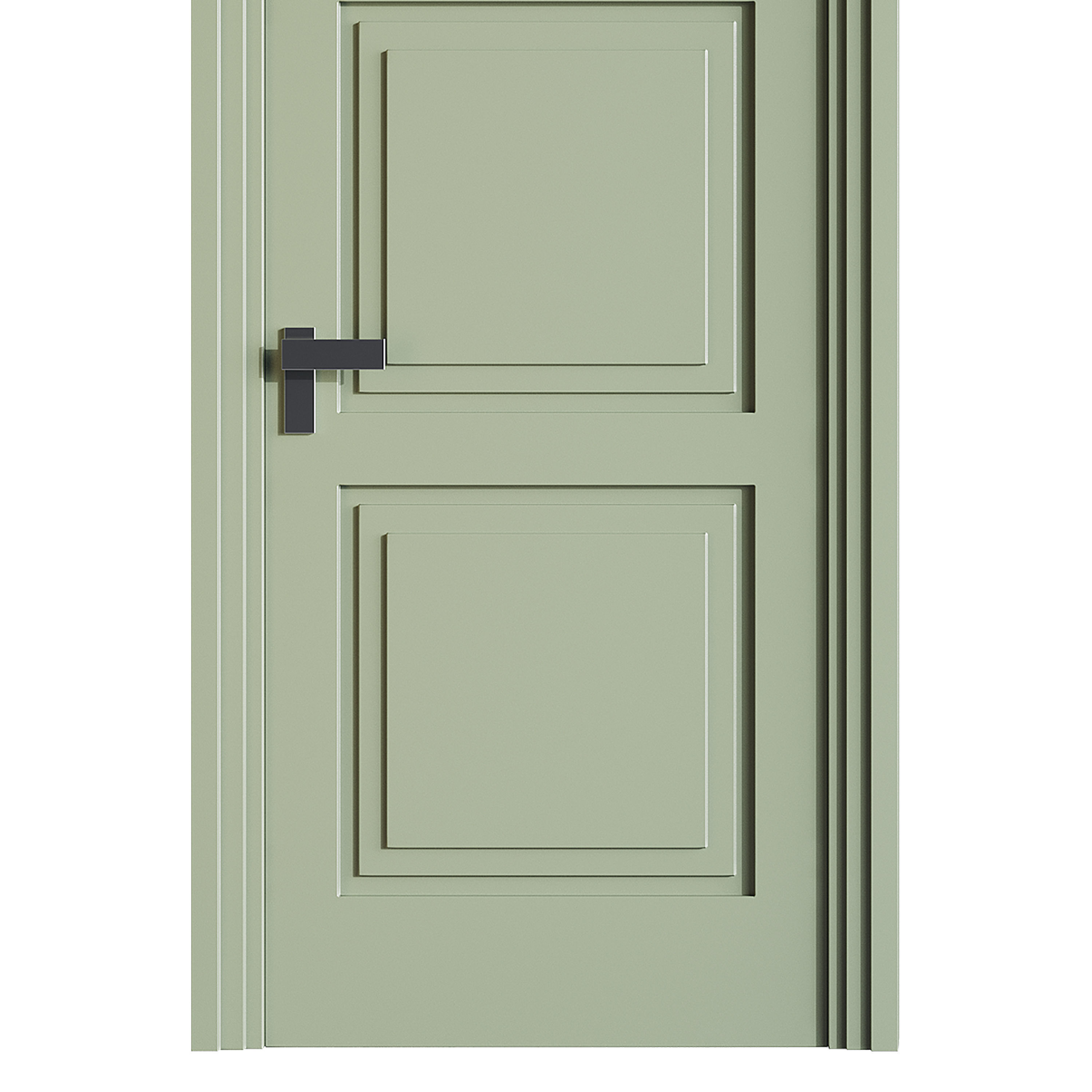 Modern entrance door 82 3D model_6
