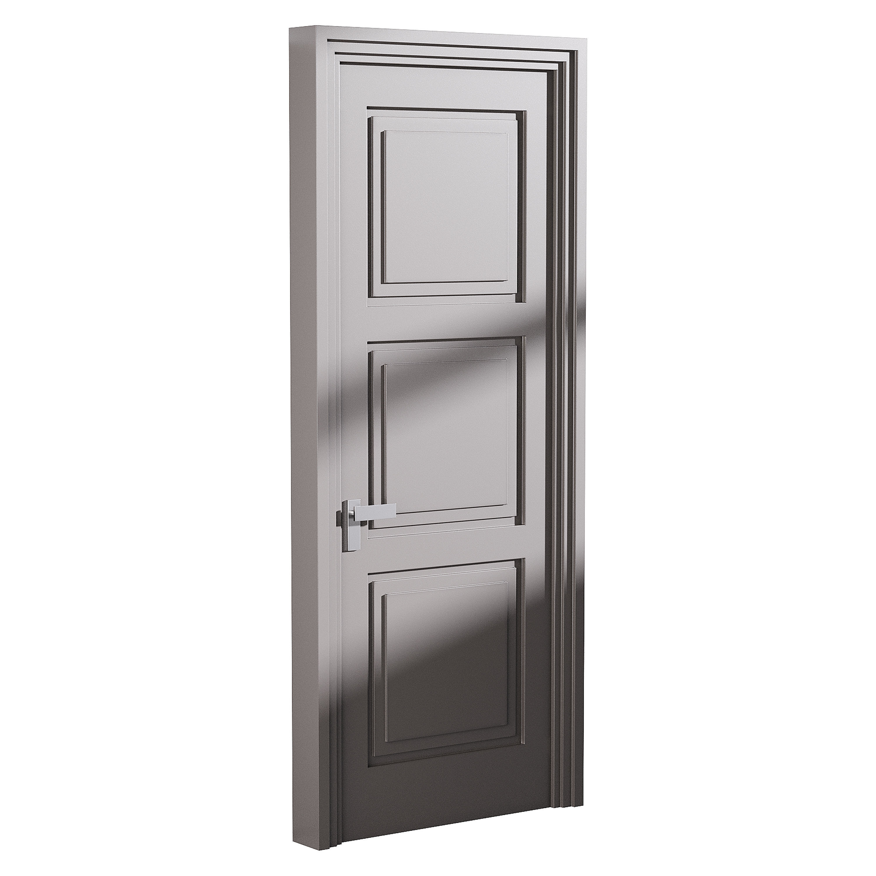 Modern entrance door 82 3D model_11
