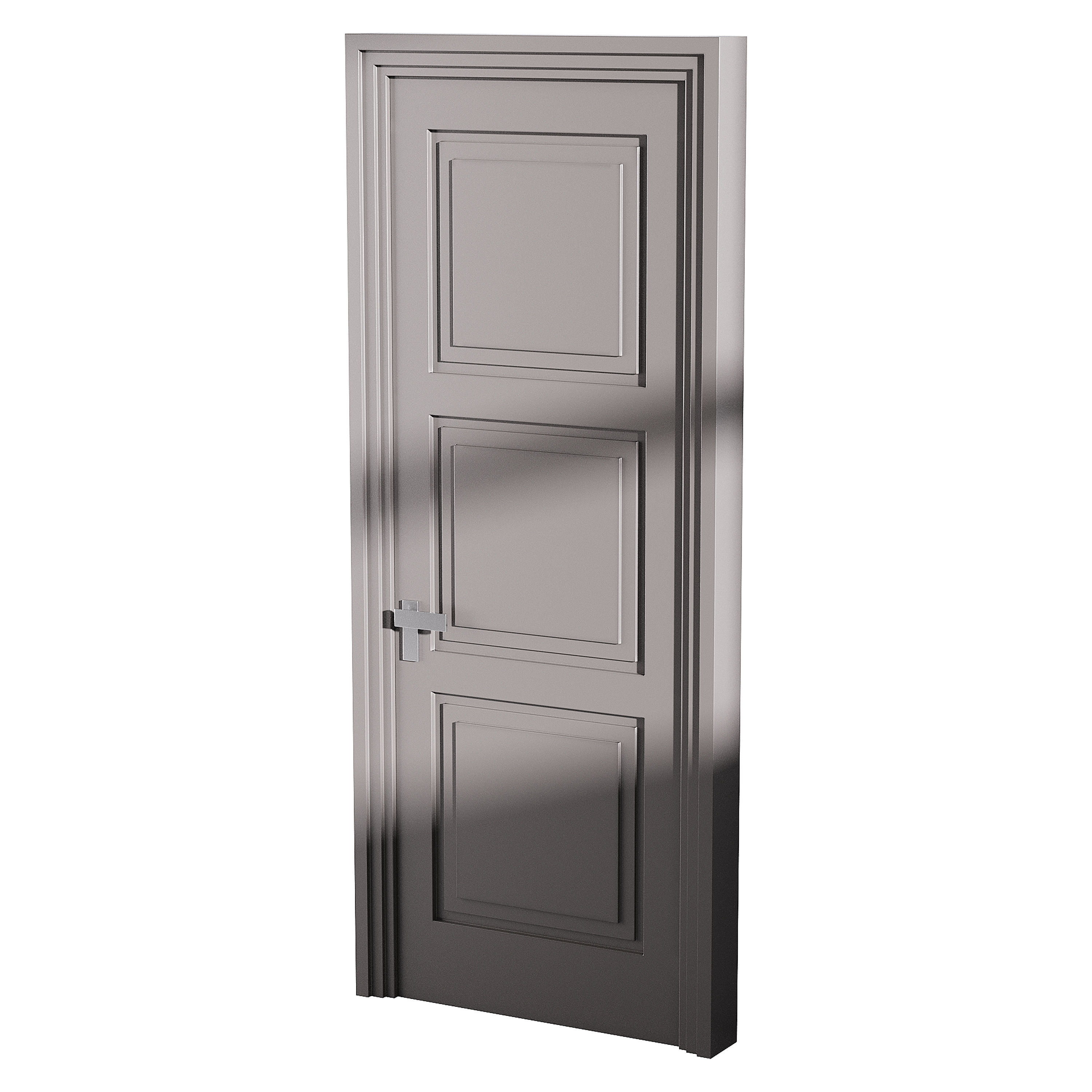 Modern entrance door 82 3D model_12