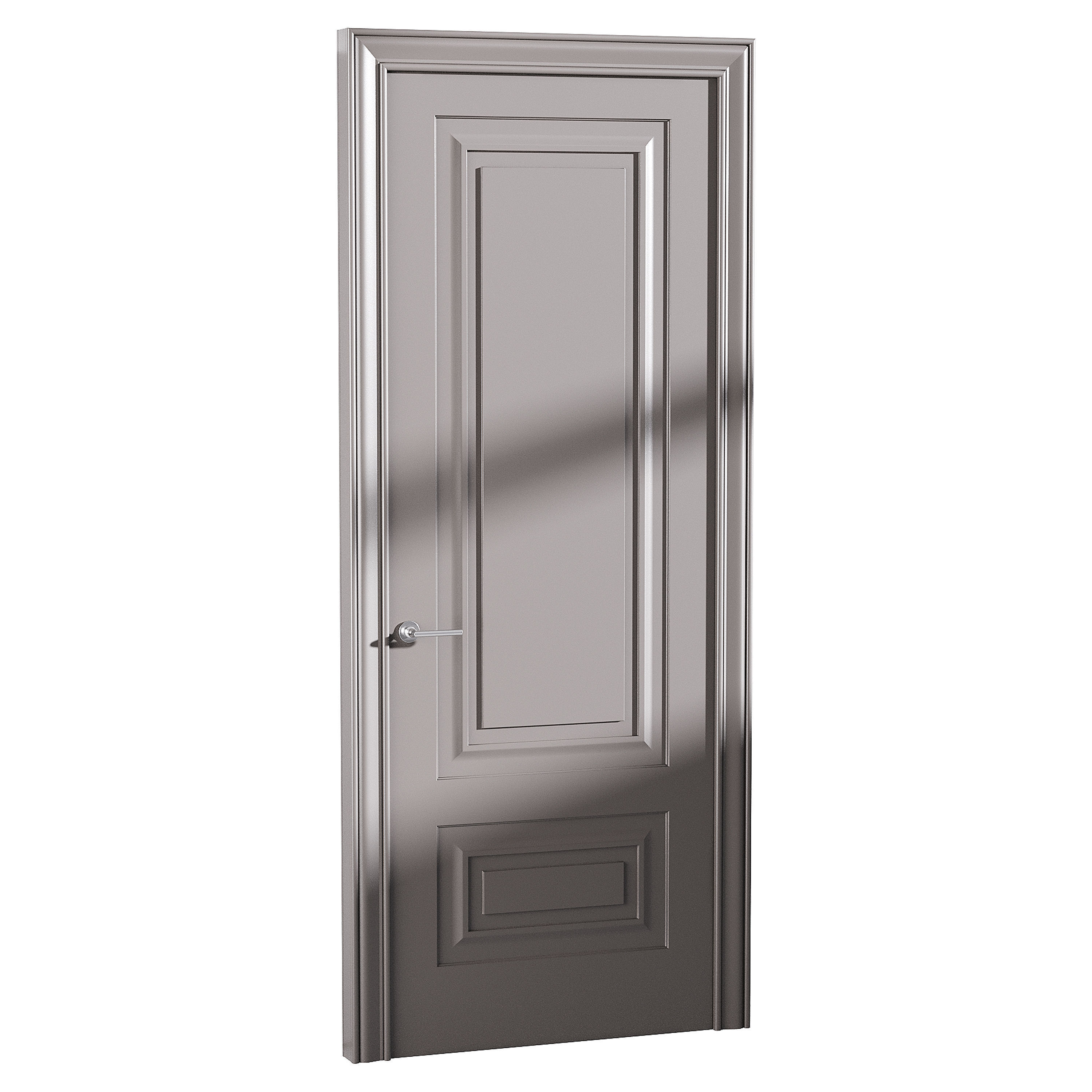 Modern entrance door 83 3D model_8