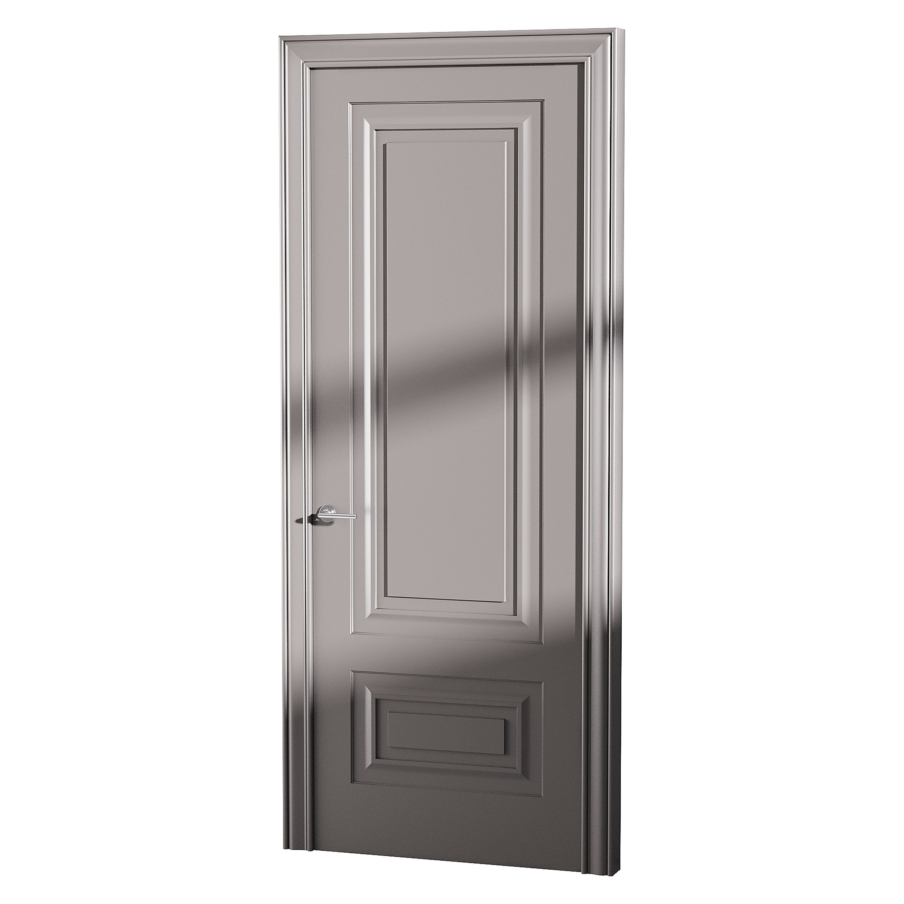 Modern entrance door 83 3D model_10