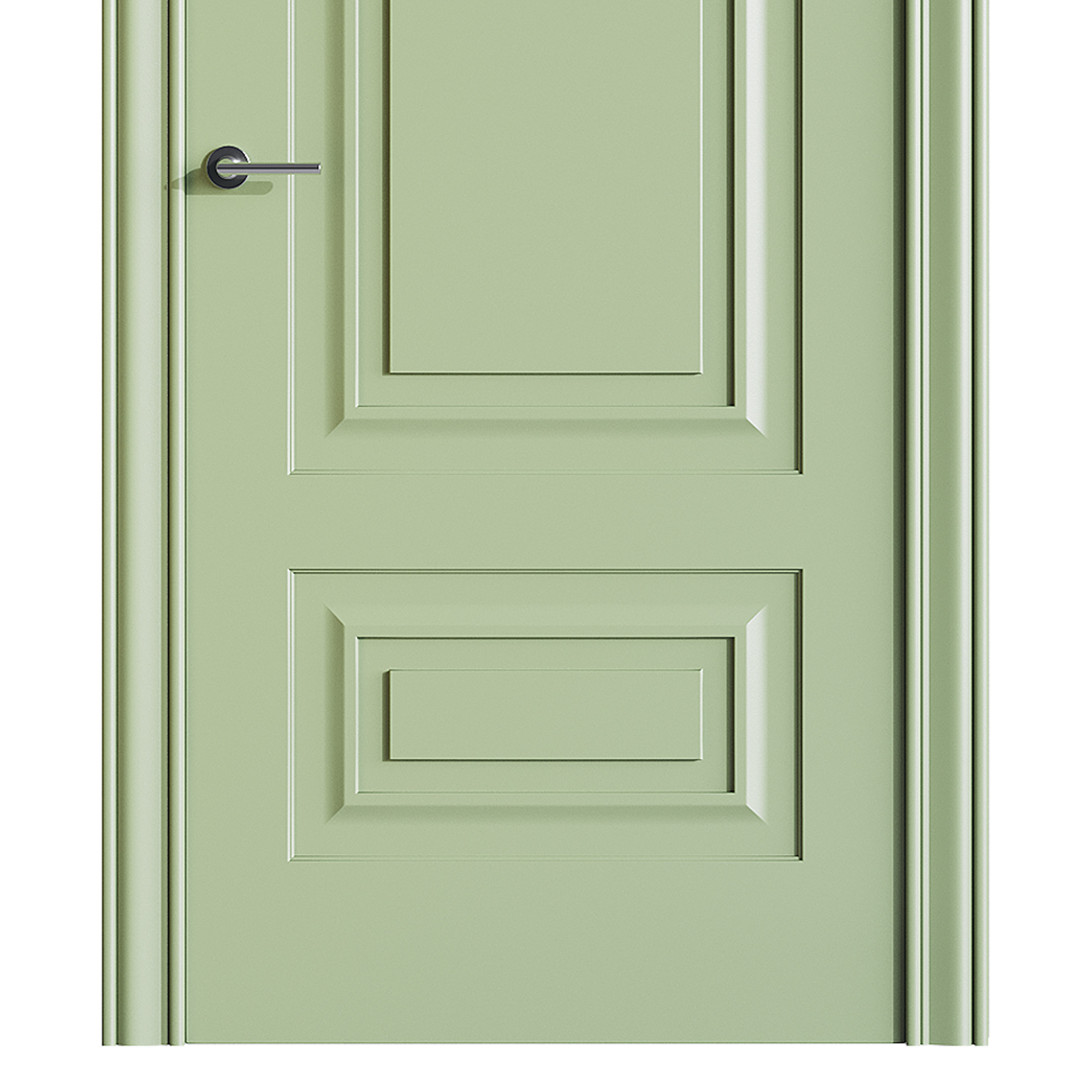 Modern entrance door 83 3D model_2