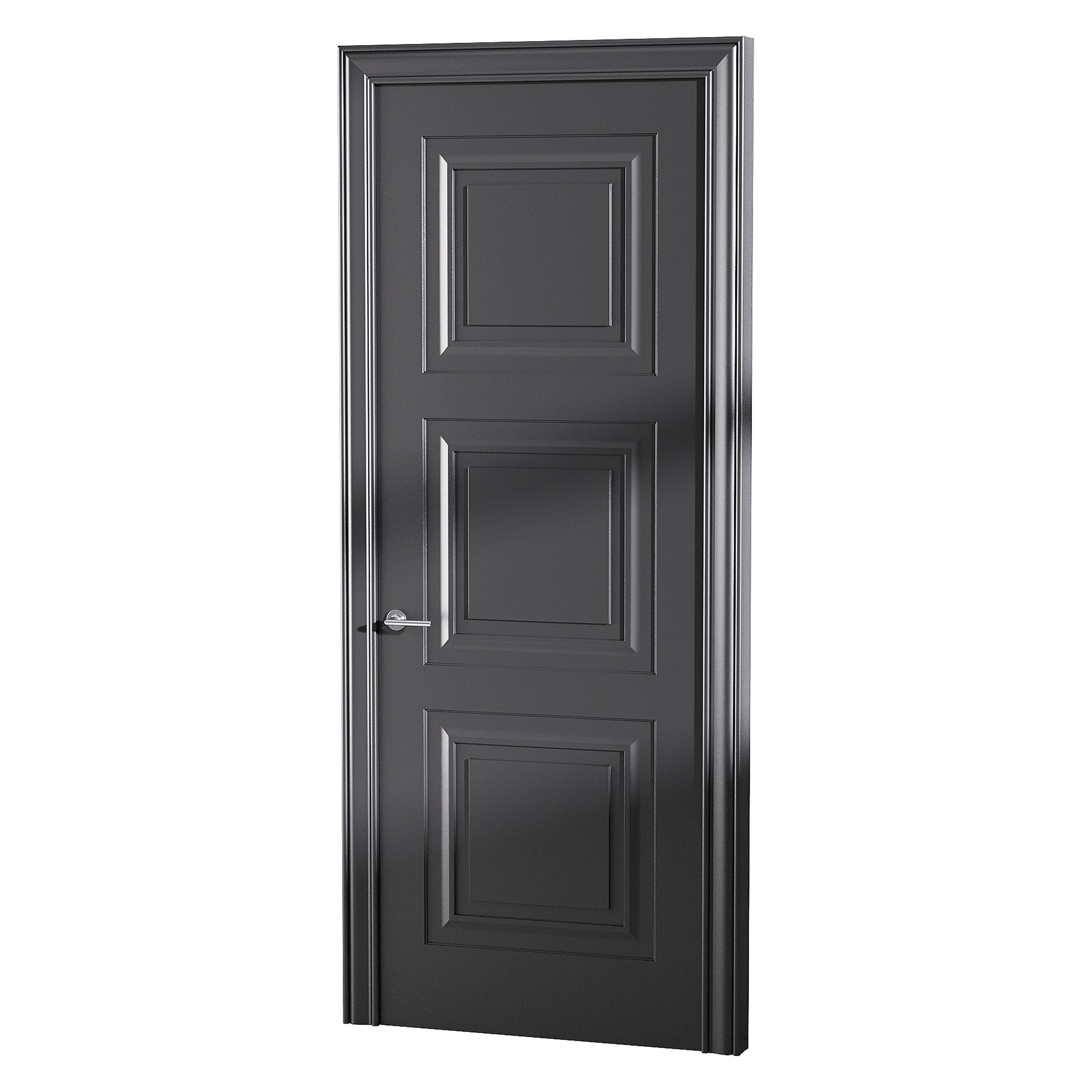 Modern entrance door 83 3D model_11
