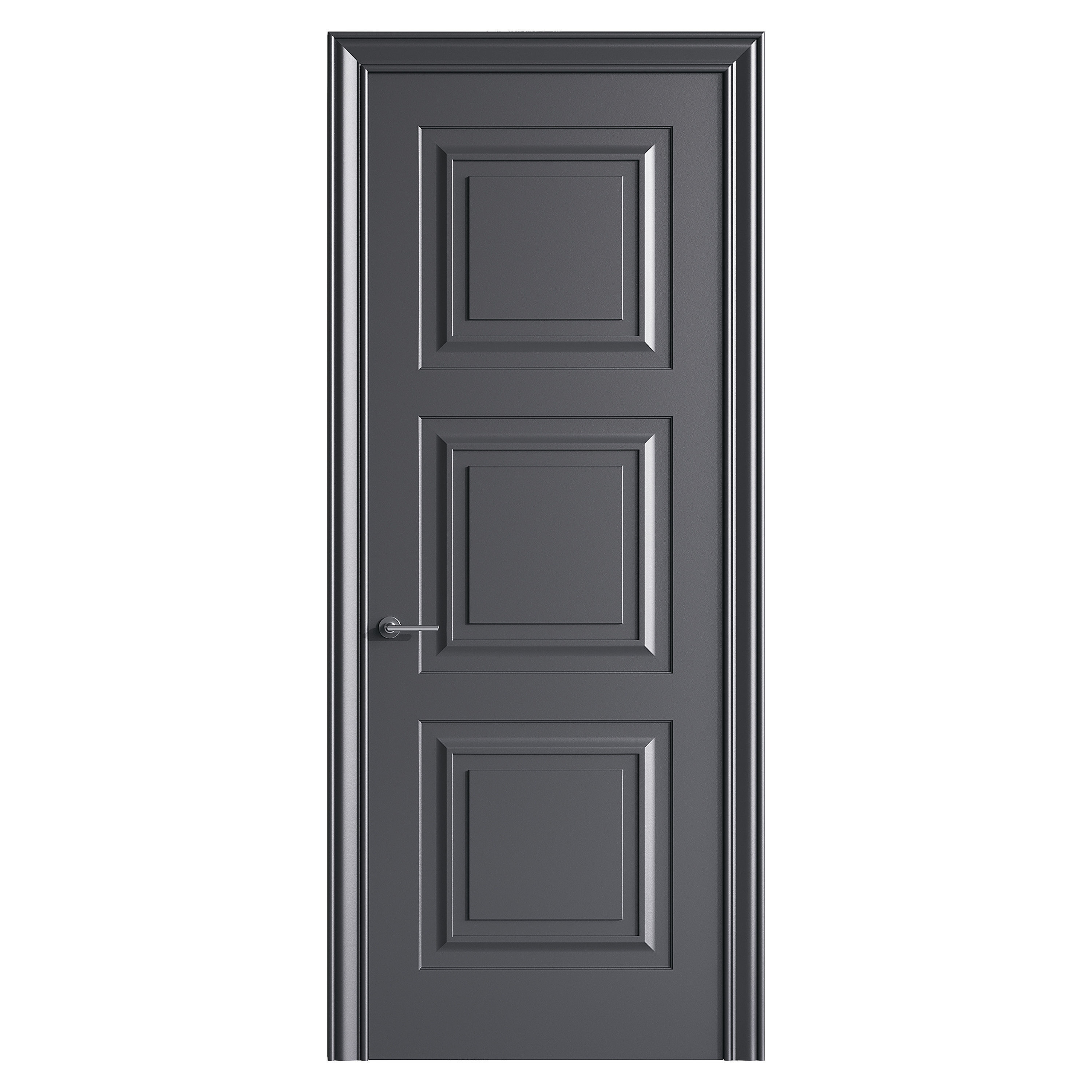Modern entrance door 83 3D model_4