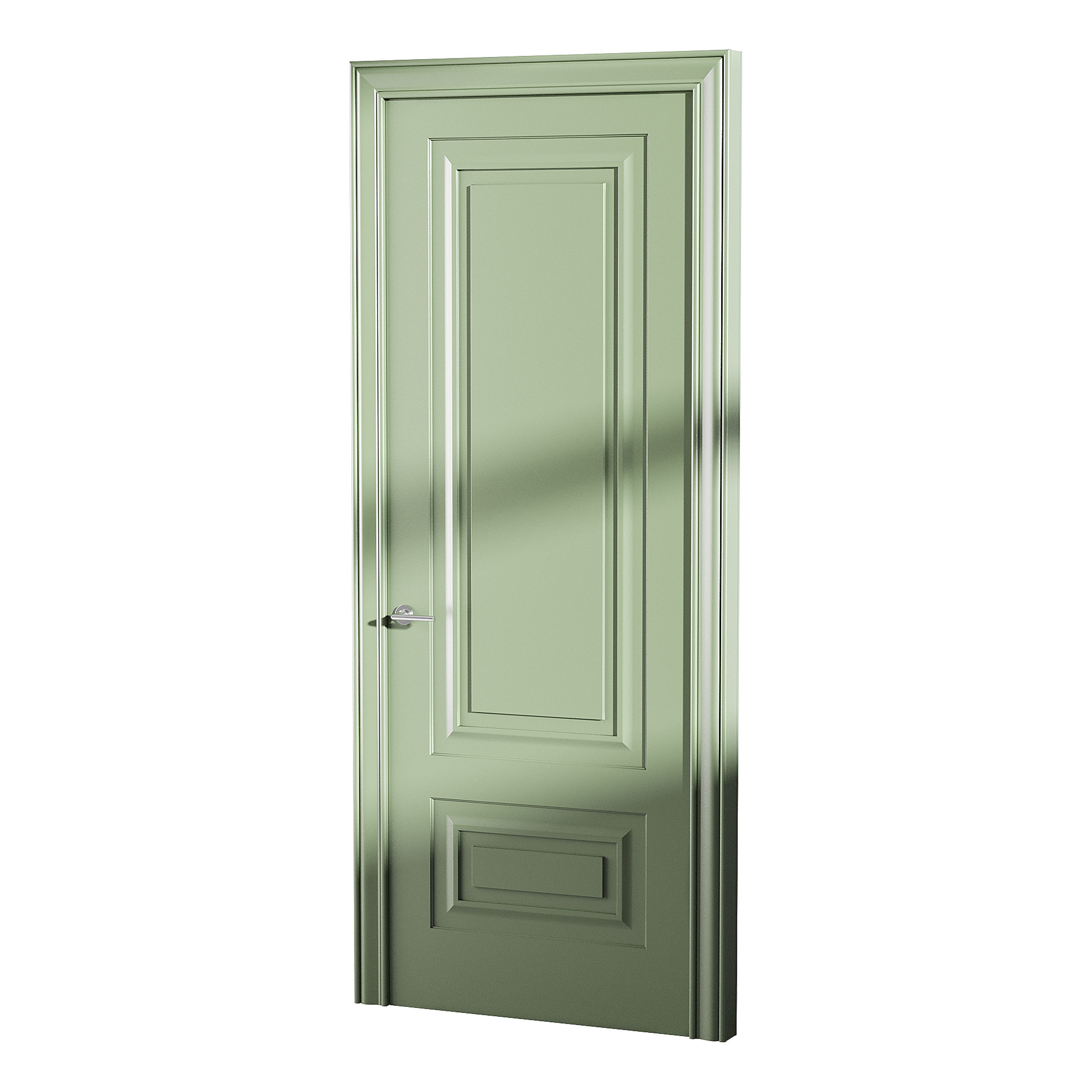 Modern entrance door 83 3D model_9