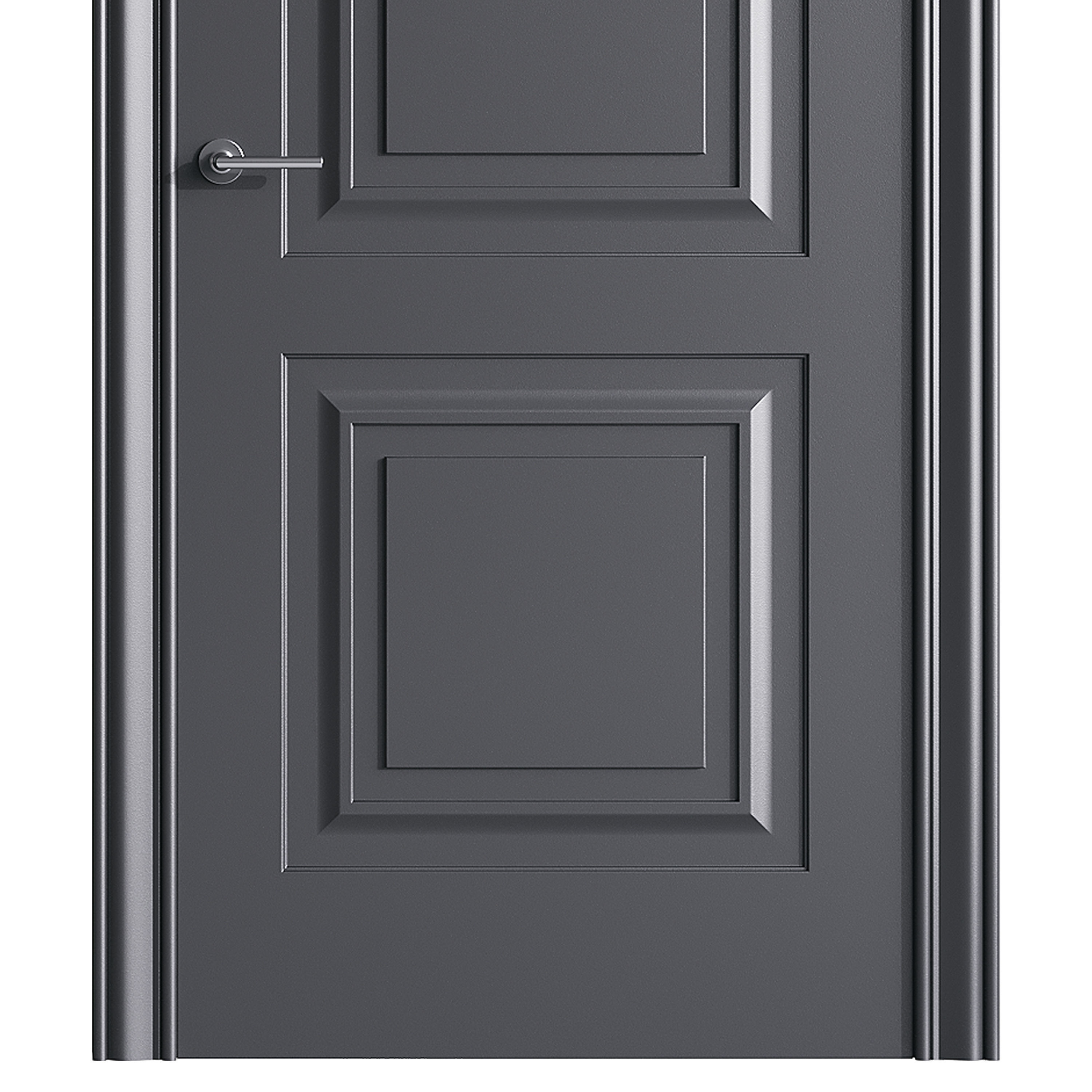 Modern entrance door 83 3D model_5