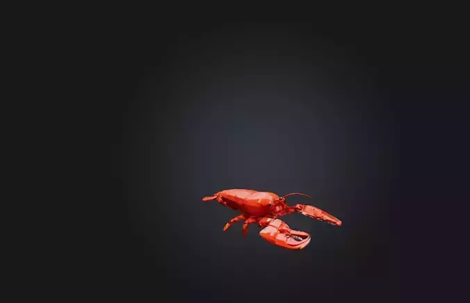 Voxel Lobster