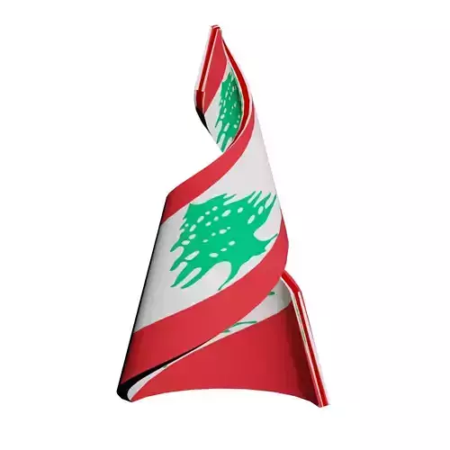 Lebanon Flag Helix Structure