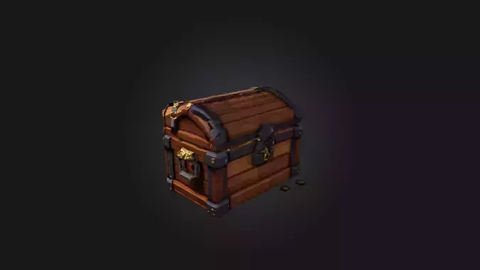 Voxel Treasure Chest