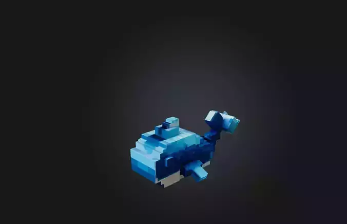 Voxel Whale