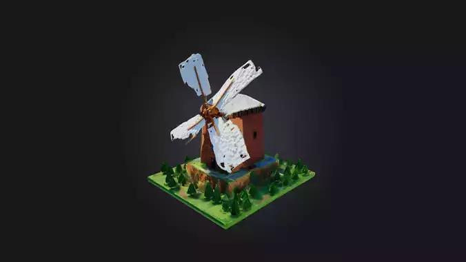 Voxel Windmill