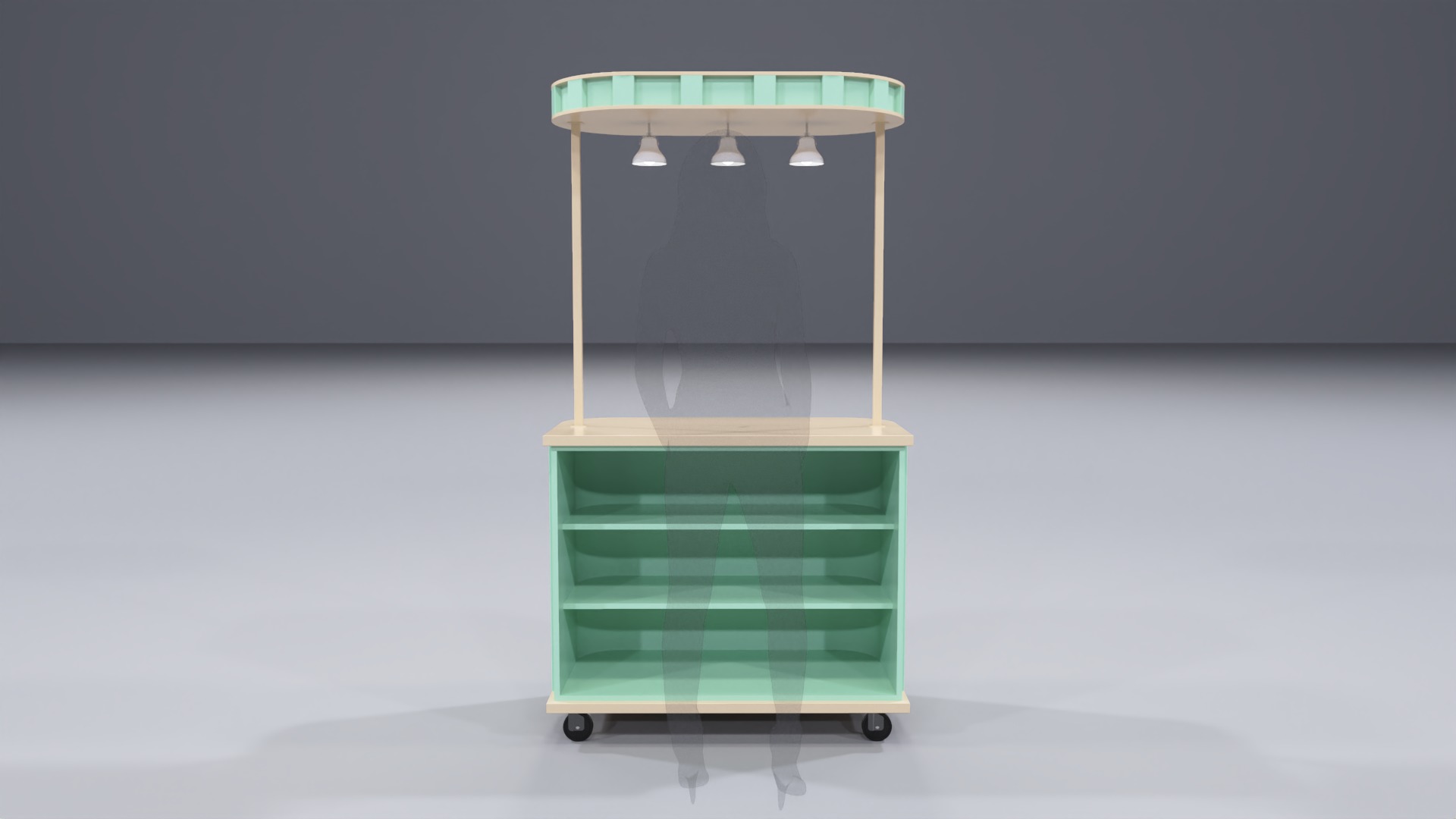 Pop Up Cart 2 3D model_4