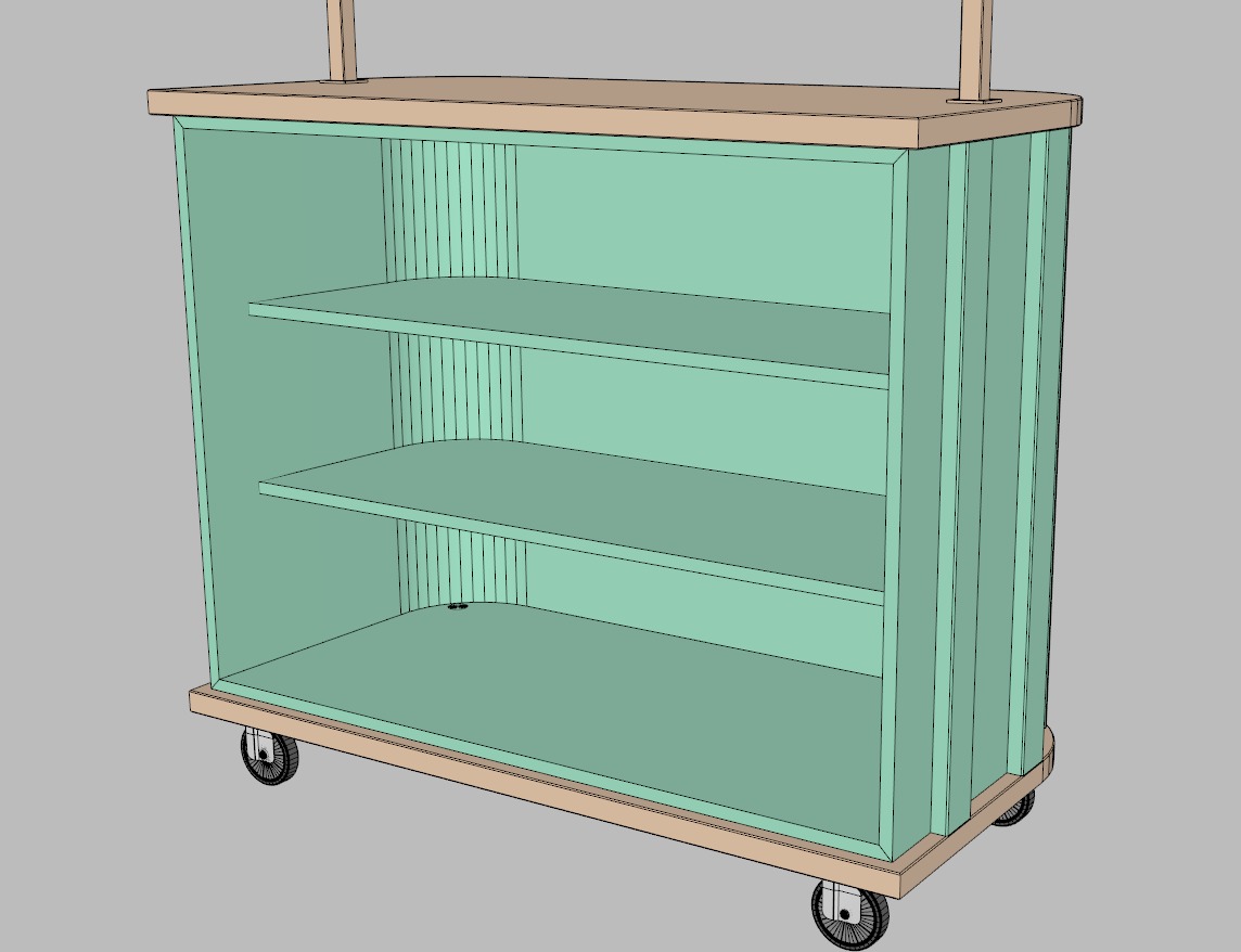 Pop Up Cart 2 3D model_10