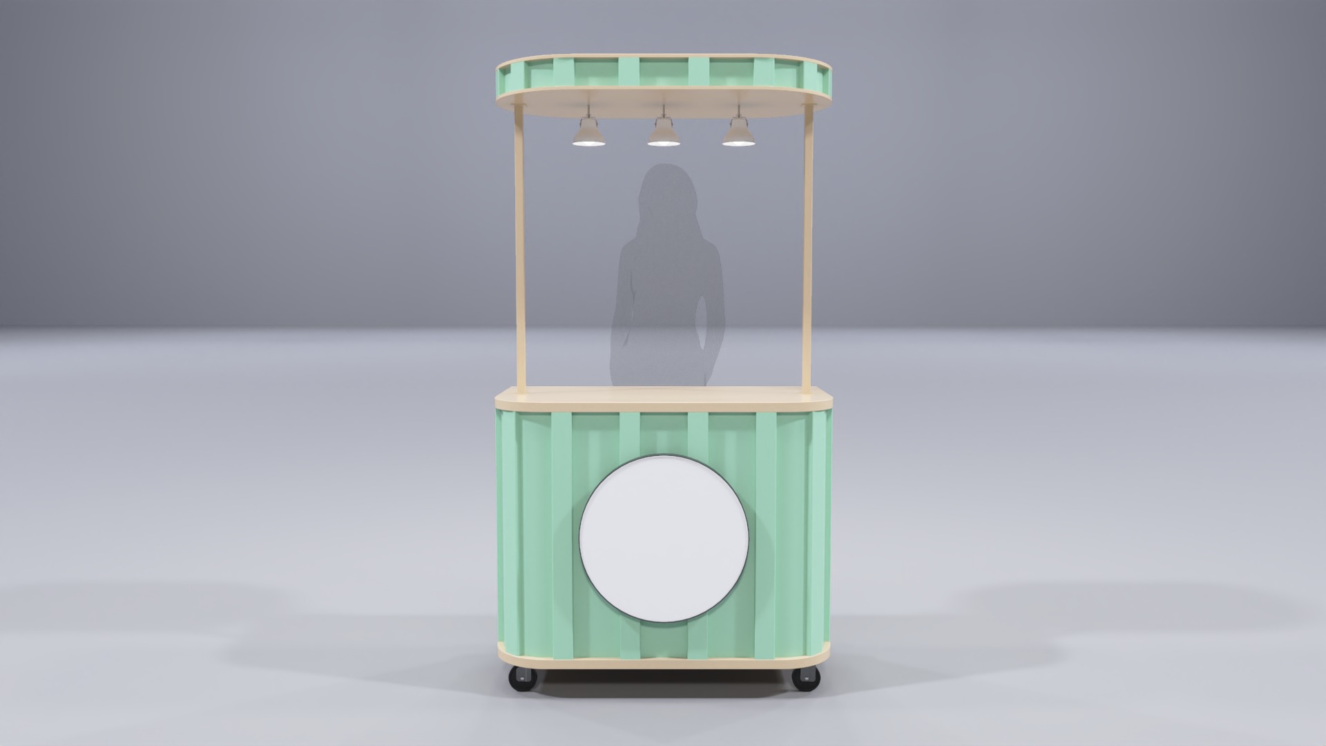 Pop Up Cart 2 3D model_1