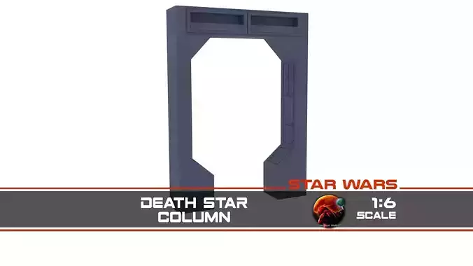 Death Star Column 1-6 scale Hottoys