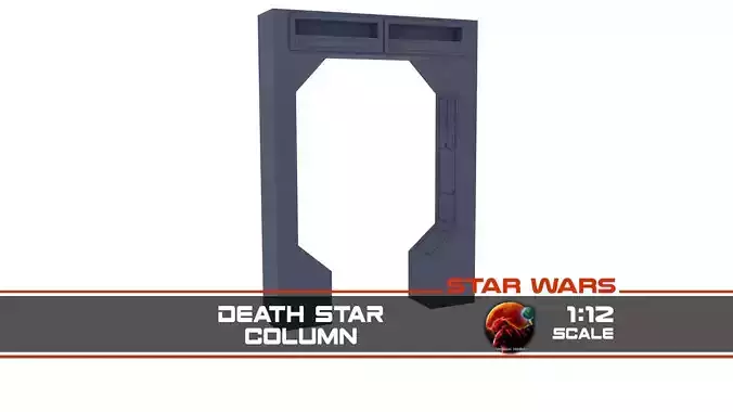 Death Star Column 1-12 scale Blackseries